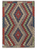 Maimana Afghanistan Kilim Rug - 152 x105 cm