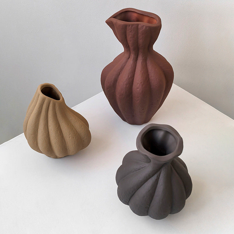 Art ceramic vase flower arrangement decoration ornament