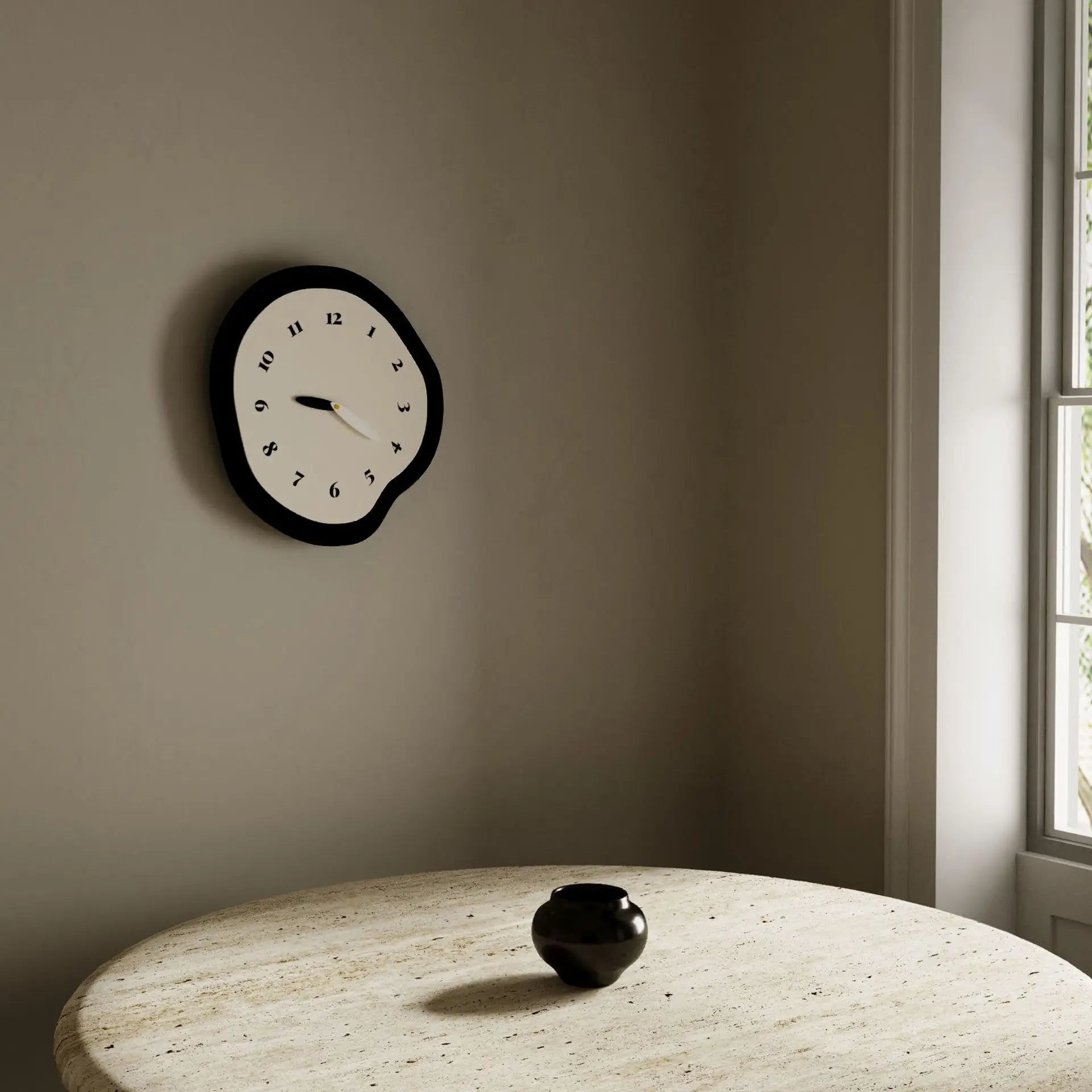 NNEOBA MOMO Scandinavian Wall Clock